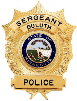 Badge Shield with Sunburst and Wreath Edge