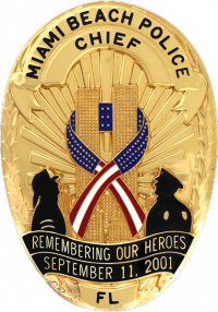 September 11 Oval Rememberance Badge