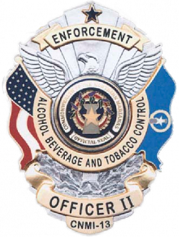 Shield with American and Northern Marianas Island Flags