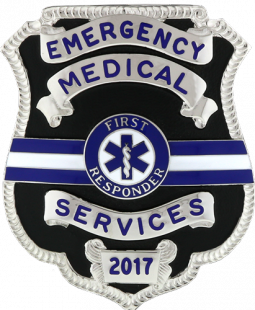 Remembrance Badge with Three Customizable Lines with No Eagle