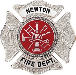 Fire Department Maltese Cross Badge