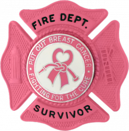 Breast Cancer Awareness Maltese Cross