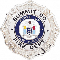 Maltese Cross Badge with Circular Panel