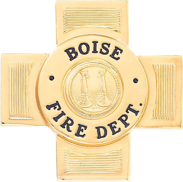 Cross Badge with Circular Panel