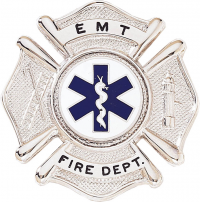 Fire Department Maltese Cross Badge