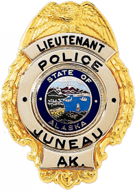 Badge with Eagle and Circular Panel