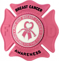 Breast Cancer Awareness Maltese Cross