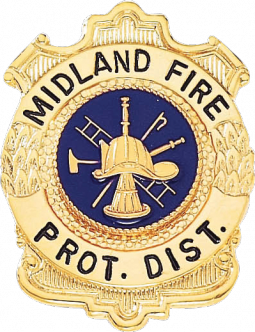 Badge with Wreath Sides