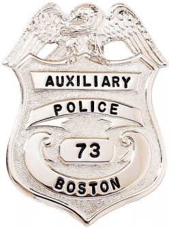 Shield Badge with Eagle