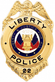 Badge with Eagle and Circular Panel