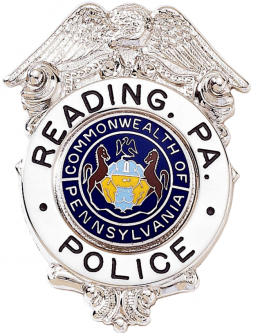 Badge with Eagle and Circular Panel