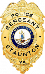 Badge with Eagle and Circular Panel