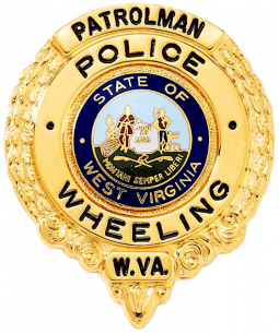 Circle Badge with Decorative Rim