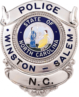 Circle Badge with Decorative Top Panel