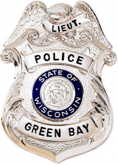 Shield Badge with Eagle