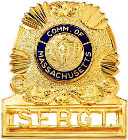 Sunburst Badge with Open Panel