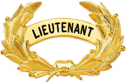 Wreath Badge with Engraveable Panel