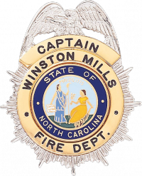 Sunburst Badge with Eagle and Circular Panel