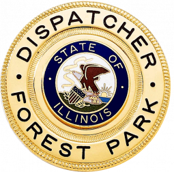 Round Cap Badge with Rope Edge