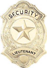 Security Lieutenant Shield