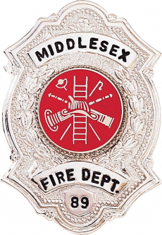 Badge with Wreath around Center Seal