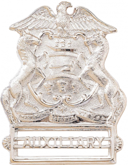 Pennsylvania Coat of Arms Badge with Bottom Rectangle