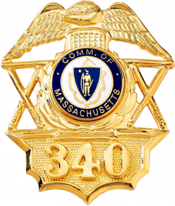 Badge with Applied Numbers or Figures