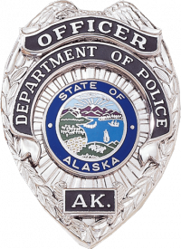 Badge with Eagle and Applied Reversed Enamel Panels