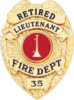 Badge with Eagle and Applied Panels