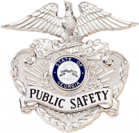 Badge with Eagle and Applied Panels