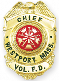 Badge with Eagle and Semi Circle Panel