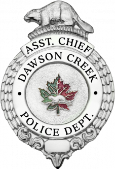 Circle Badge with Beaver