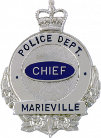 Circular Badge with Crown