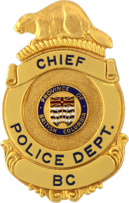 Circular Badge with Beaver