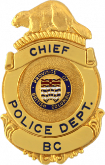 Circular Badge with Beaver