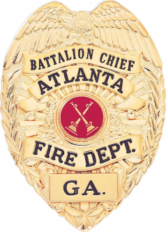 Badge with Eagle and Applied Panels