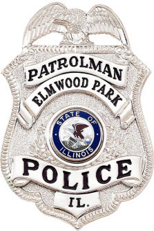 Badge with Eagle and Applied Panels