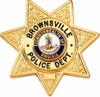 7-Point Star Badge with Circular Panel