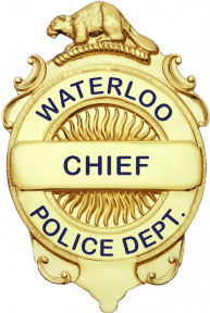 Circular Badge with Beaver