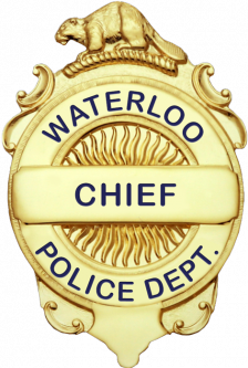 Circular Badge with Beaver