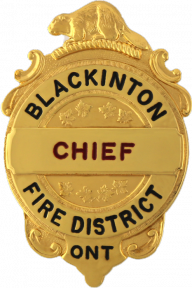 Circular Badge with Beaver