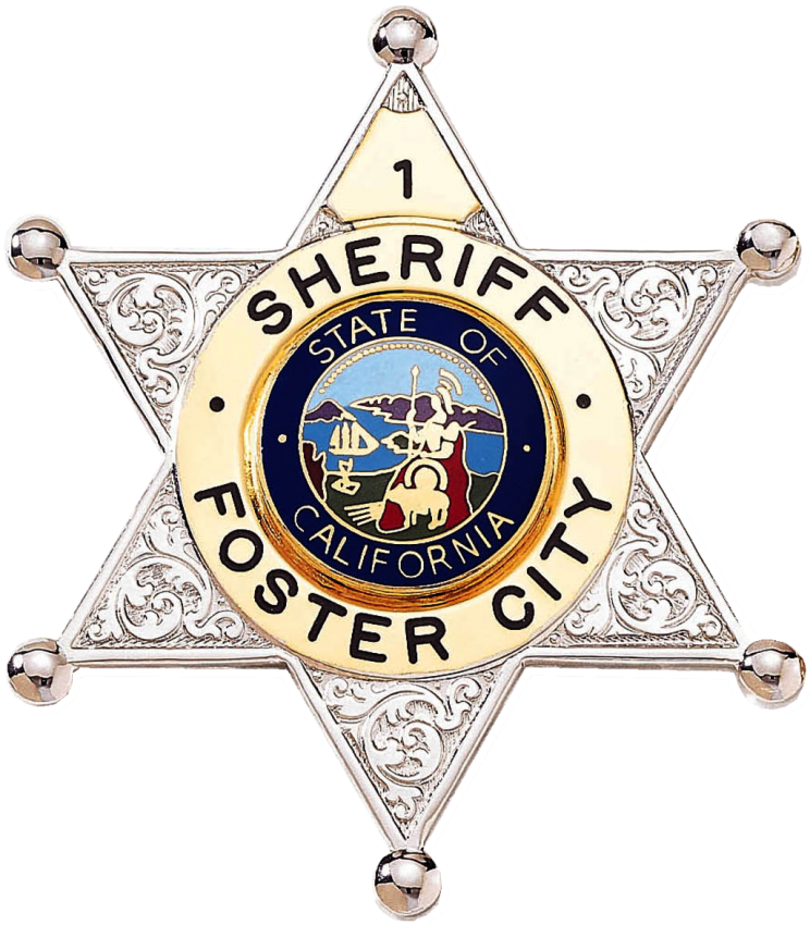 6Point Star Badge with Circular Panel