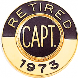 Retired Disc takes applied seal and wizard lettering below the seal