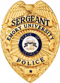 Badge with Eagle and Applied Panels