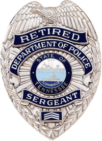 Badge with Eagle and Applied Reversed Enamel Panels