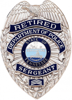 Badge with Eagle and Applied Reversed Enamel Panels