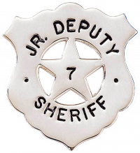 Shield badge with Five Point Star