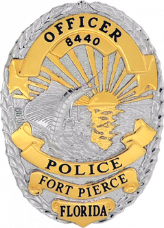 Fort Pierce Florida Wallet Badge