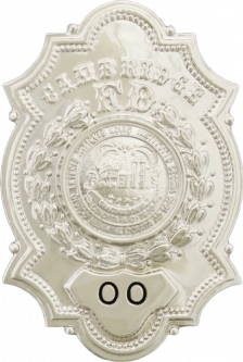 Cambridge Fire Department Badge without Apron