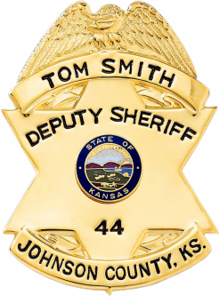 6-Point Star Badge with Eagle